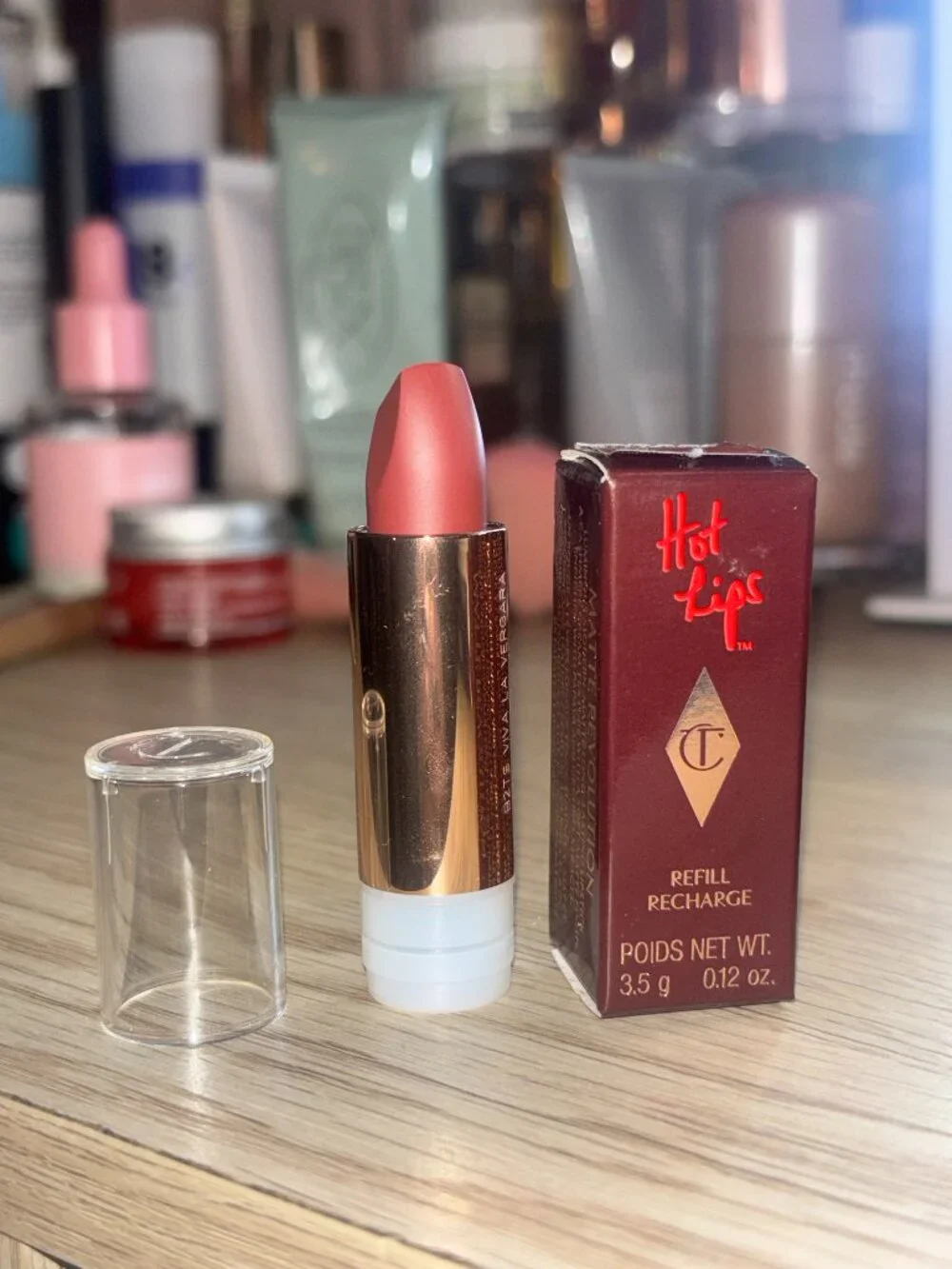 Charlotte Tilbury Refill Recharge Lipstick in Shade Viva La Vergara